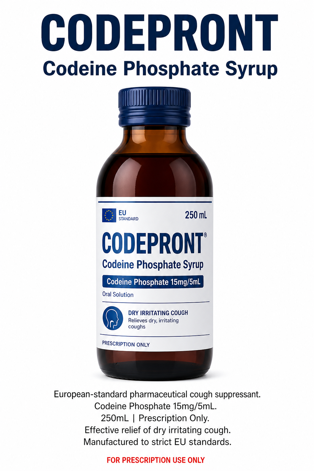 Codipront Codeine Syrup for sale one