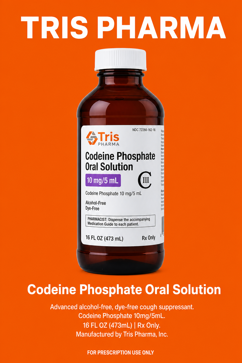 Best quality Tris Codeine Syrup for sale online