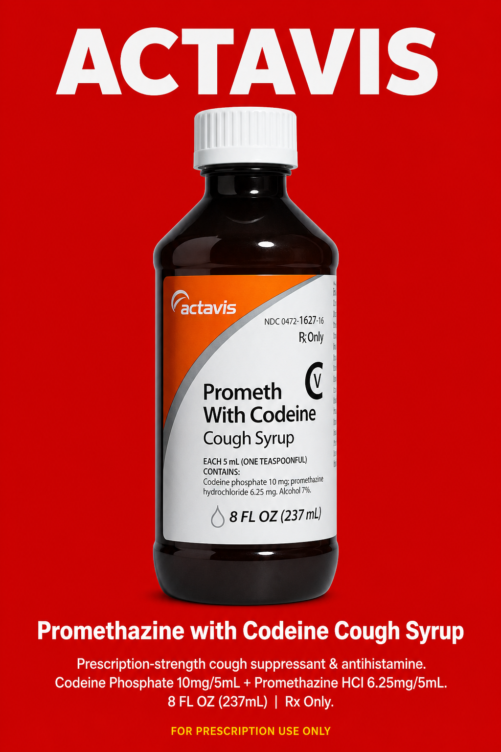 Buy Actavis Codeine Cough Syrup